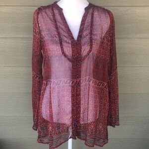 Converse One Star Sheer Blouse
